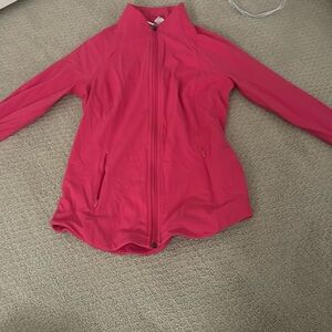 ATHLETA hot pink jacket never been worn great condition